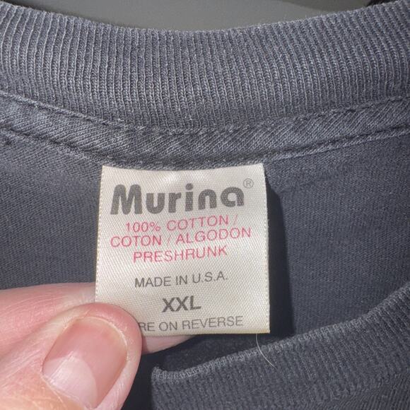 Vintage 2002 Boot Hill Saloon Bike Week Flaming Girl Shirt Size Xxl FADED - Picture 3 of 5